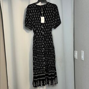 Black and White Downeast Dress Small New